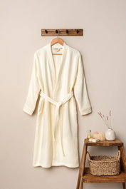 Mijölnir Albornoz Unisex Kimono Ecru L/XL